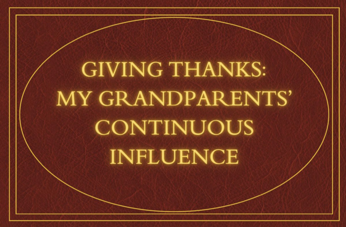  A majority of The Sidekick staff photographer Marli Field’s best memories are tied to her grandparents. This autumn, Field is grateful for the part her grandparents play in her life and the person she has become.