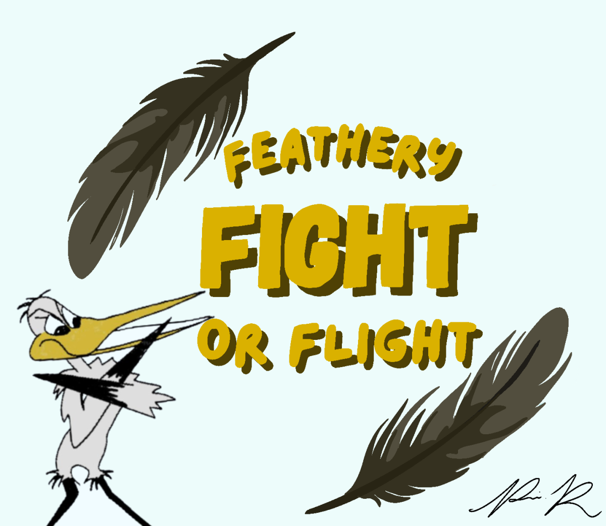 Feathery Fight or Flight