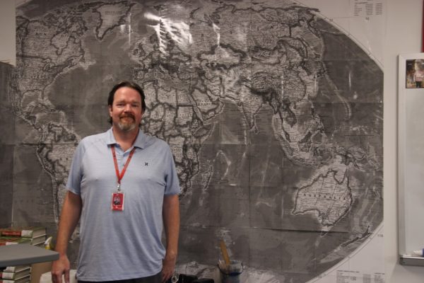 History teacher Dan Gillette began teaching after 20 years of working in the restaurant business. Gillette aims for all his students to develop a genuine passion for history.