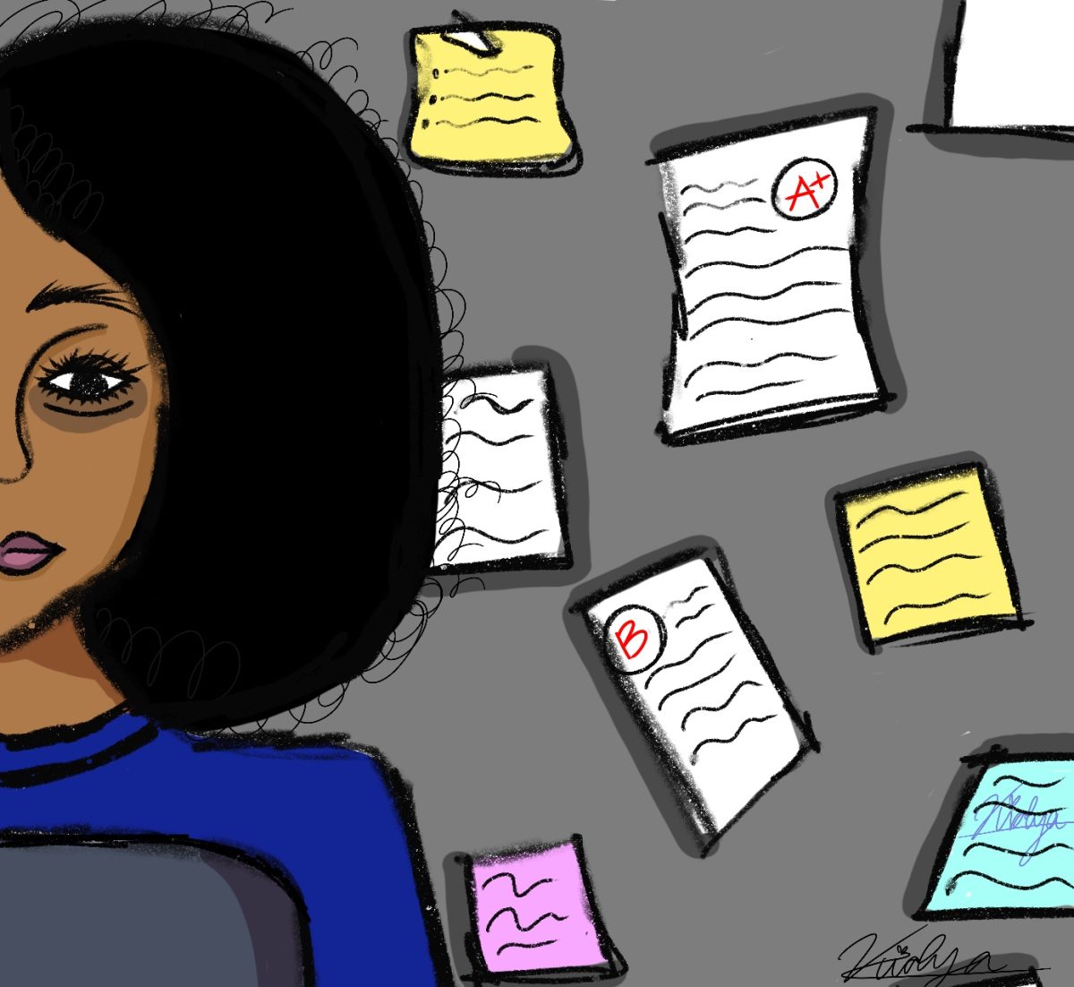 Academic burnout is often caused by pressure, poor time management and work overload. The Sidekick staff writer Leila Holmes thinks overworking yourself can have a negative effect on them. 