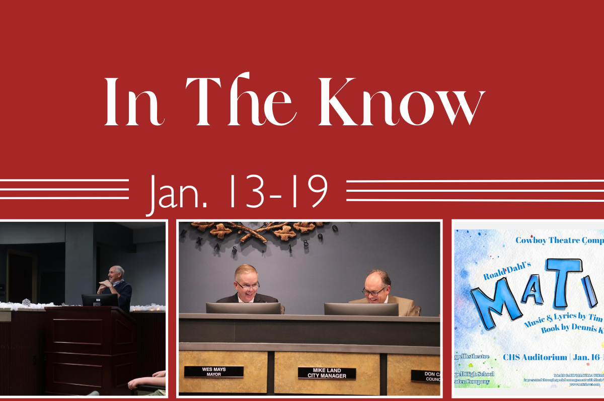 In the know is a series from The Sidekick detailing events involving Coppell High School and Coppell ISD happening this week. It will be posted every Monday for the remainder of the 2024-25 school year. Graphic by Yug Talukdar
