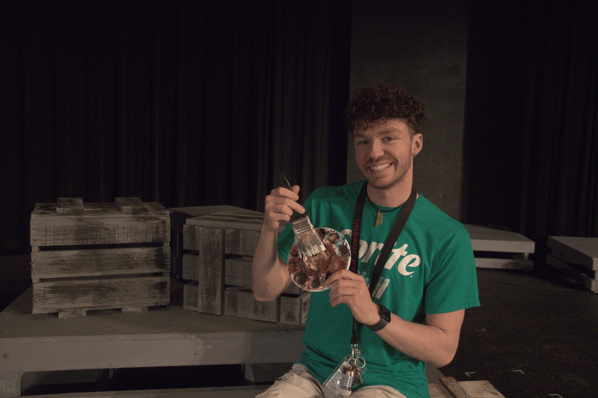 CHS9 technical theater director Colin Thomas is passionate about teaching his students the essentials of technical theater. Thomas uses creative hands-on projects to engage his students in class. 