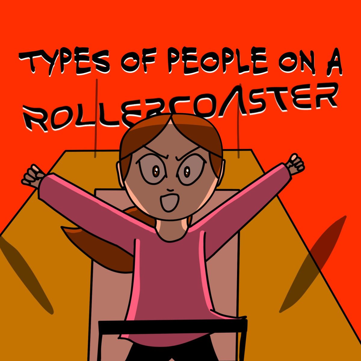 Types of people on a rollercoaster