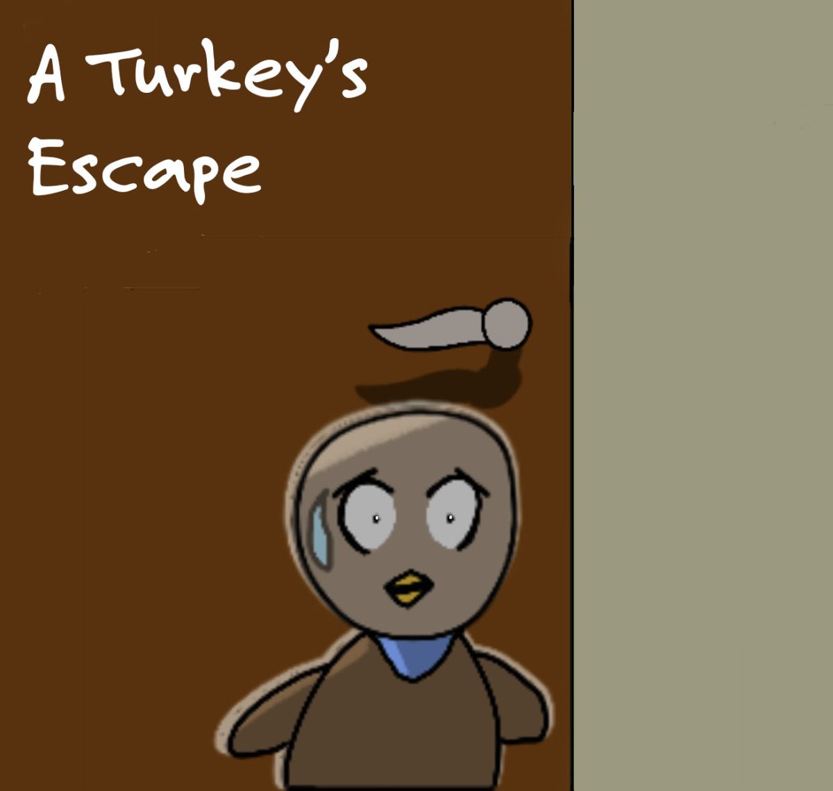 A turkey’s escape