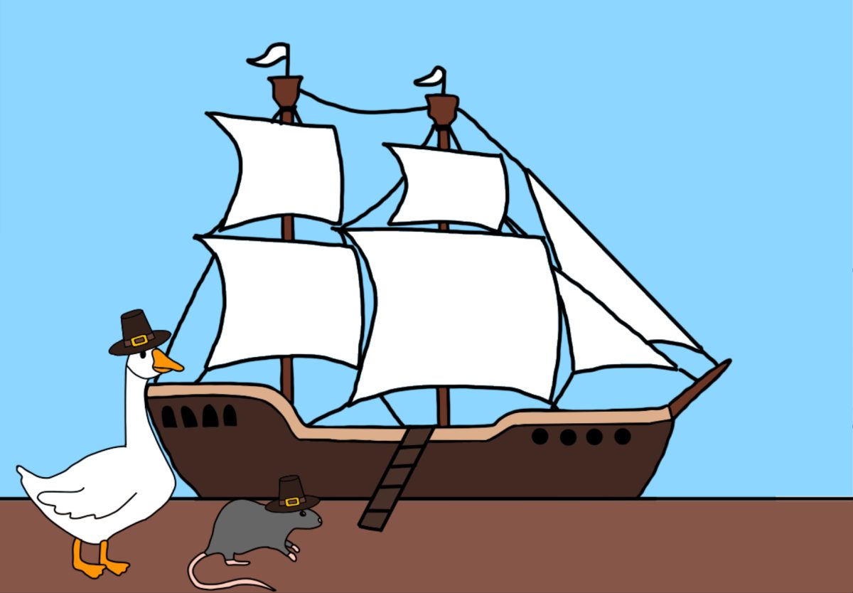 All aboard the Mayflower!