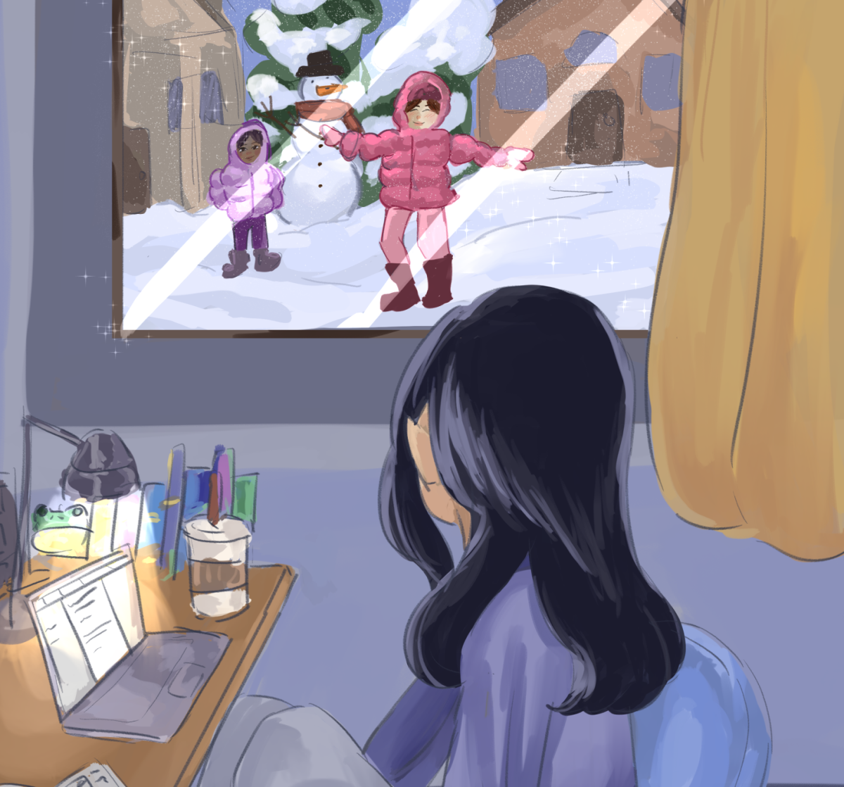As winter break approaches, students are planning on using the break to prepare for upcoming exams. The Sidekick staff writer Samara George thinks that pressure from final exams is taking away the holiday spirit and that a break should not involve schoolwork and academic pressure.