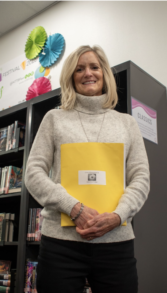 Coppell ISD substitute Shelia Walker has been substituting for a decade. Walker mainly substitutes for academic classes. 