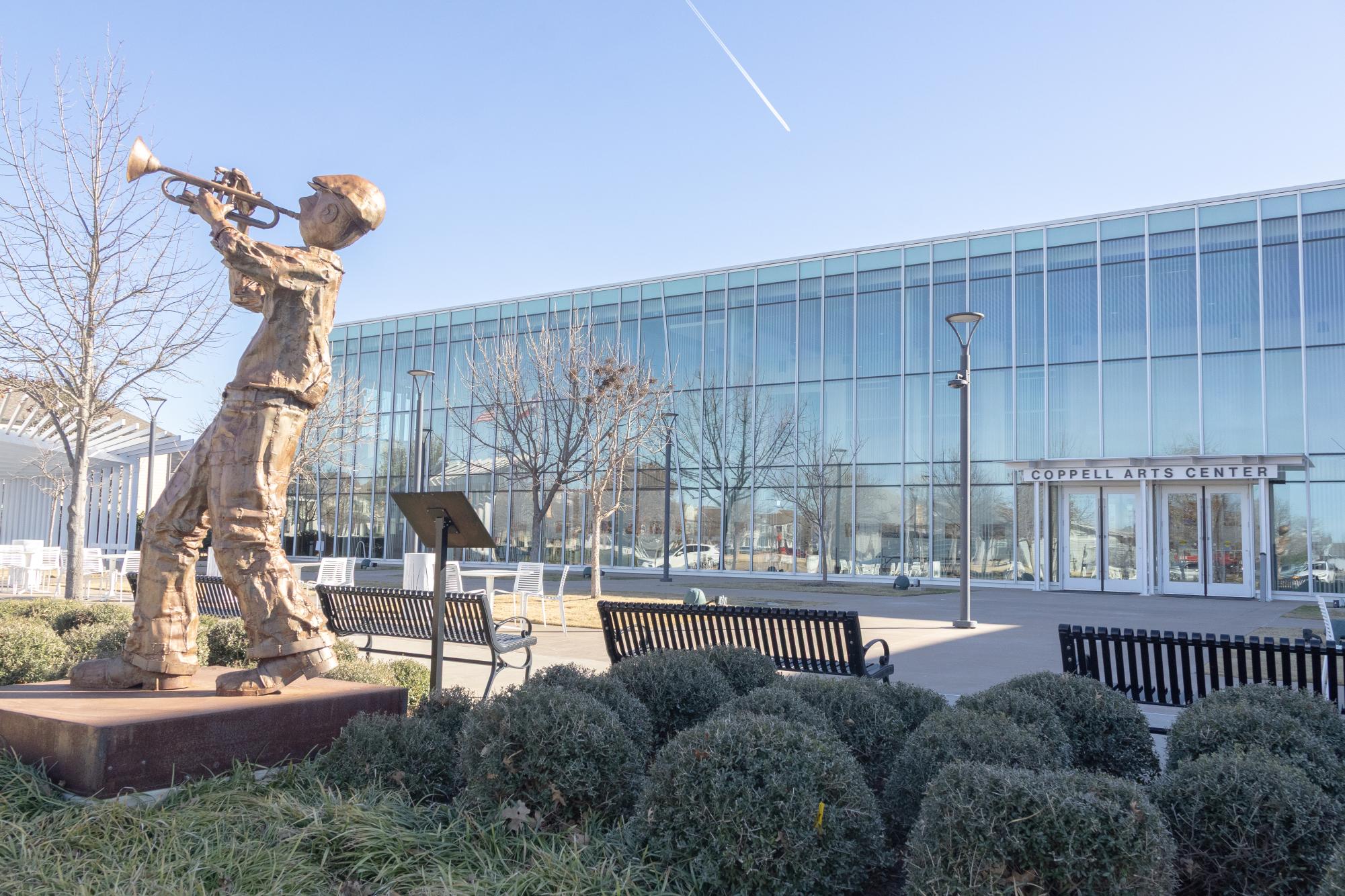 The Coppell Arts Center hosts live performances and local events in Old Town. Managing director Ginene Delcioppo’s expertise will aid her transition into becoming the City of Coppell’s new chief communications strategist after leading instrumental operations at the facility. 