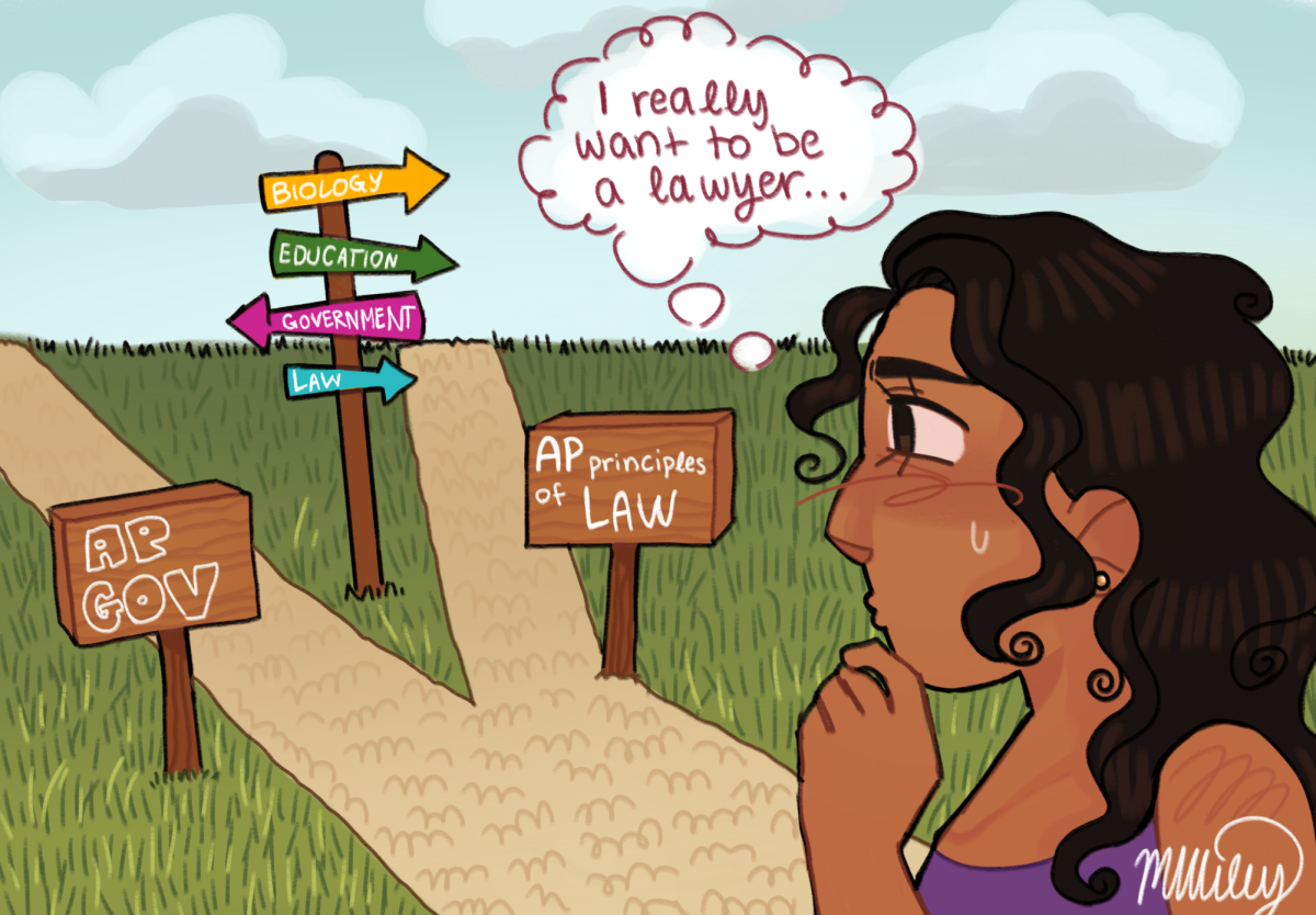 When students are finalizing their course selections, many find that the AP classes at Coppell High School are limited to certain professions. The Sidekick staff writer Prakruti Badarayan expresses her opinion on why introducing new types of AP classes would be beneficial to students in their pursuit to finding what they want to study in college.