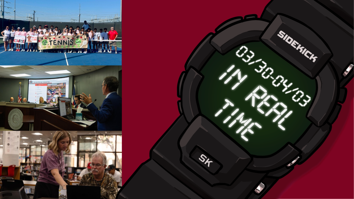 In Real Time is a Sidekick series listing Coppell High School and Coppell ISD weekly events. It will be posted every Monday for the remainder of the 2025-26 school year.