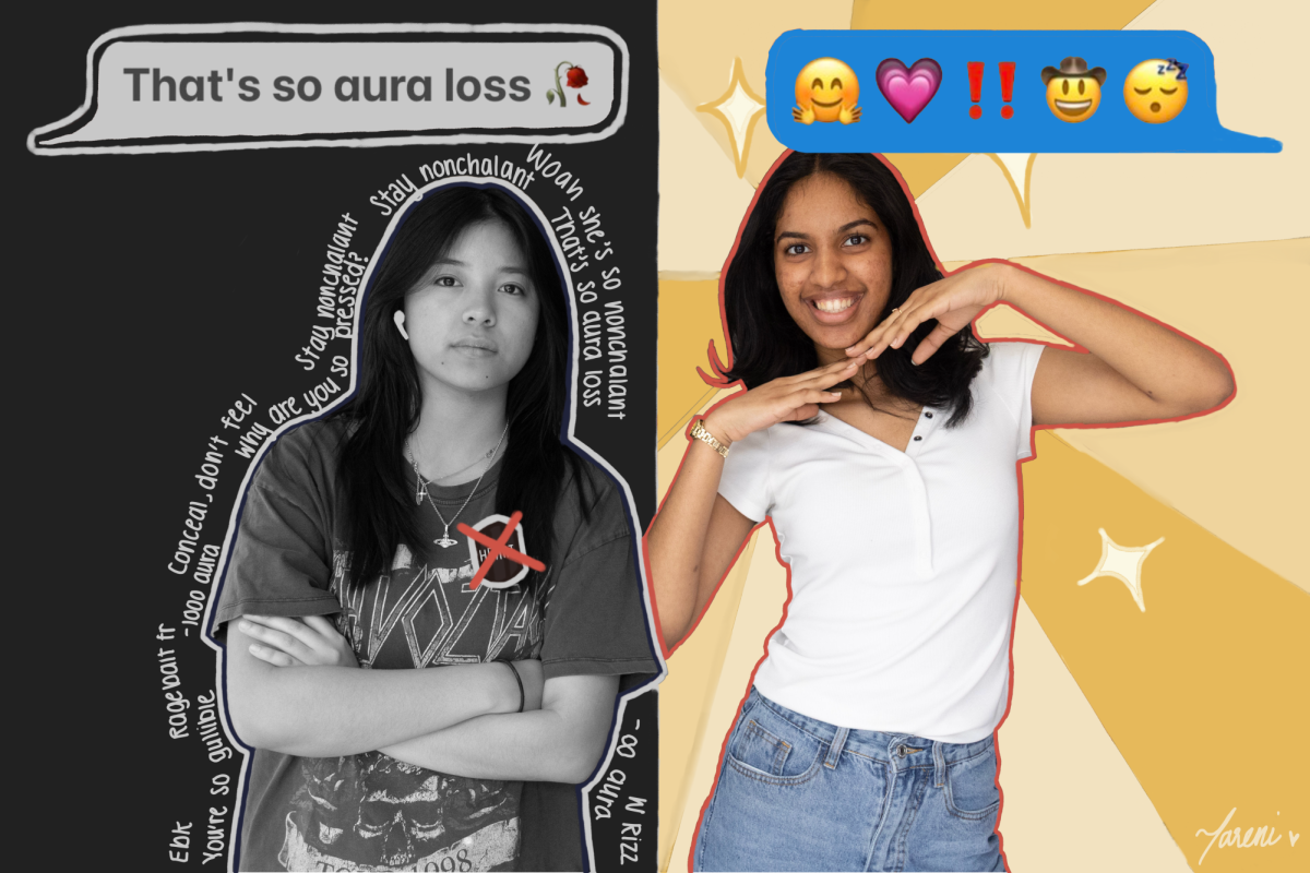 The term “nonchalant” refers to appearing casual and relaxed regardless of one’s surroundings. The Sidekick staff writer Akshata Ghosh explores the use of the slang term “nonchalant” and its effects on CHS students’ relationships. Photo illustration by Tareni Moorty and Ananya Narala