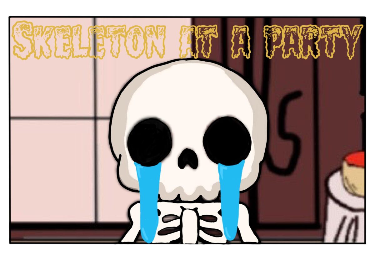 Skeleton at a party