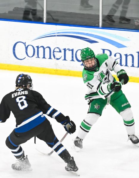 Coppell High School sophomore Ben Chon quietly goes throughout his days at school. Over time, he has evolved to become an alternate captain on the U16 Dallas Stars Elite hockey team, one of the most prestigious youth hockey programs in the nation. Photo courtesy Ben Chon