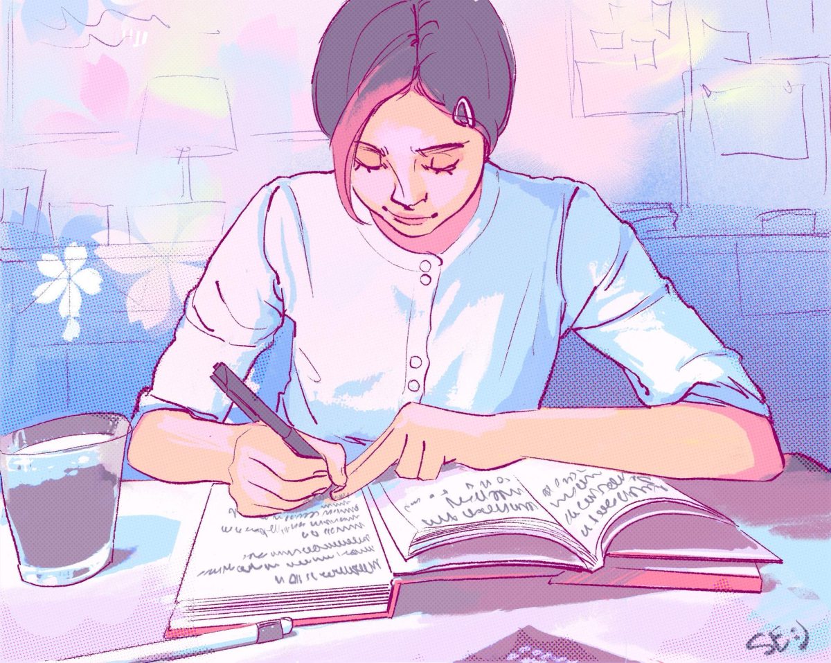 Many students turn to artistic hobbies like writing to process mental health struggles in an increasingly stressful world. The Sidekick staff designer Akshara Kalwoji describes how poetry serves as a vital tool for emotional healing, allowing people to find peace amid life’s challenges.