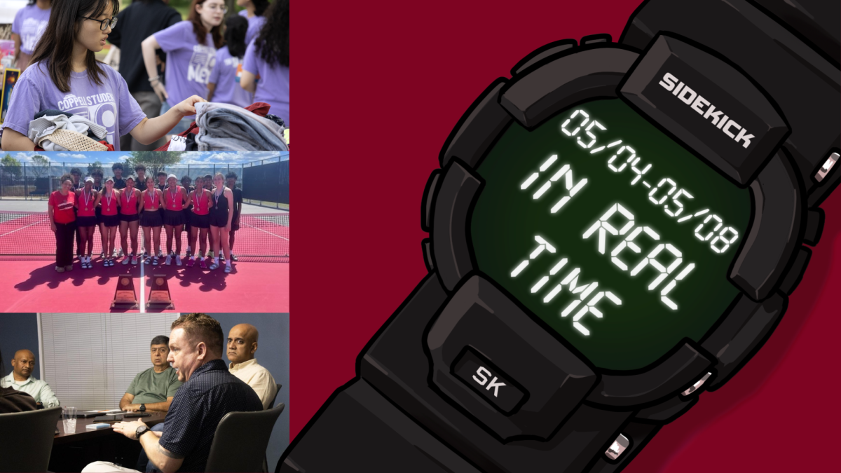 In Real Time is a Sidekick series listing Coppell High School and Coppell ISD weekly events. It will be posted every Monday for the remainder of the 2025-26 school year. 